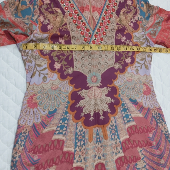 Soft Surroundings Parasol Midi Colorful embroidered Size XS - Picture 10 of 13